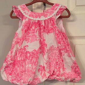 Lily Pulitzer Baby Bubble Dress Size 6-12 months